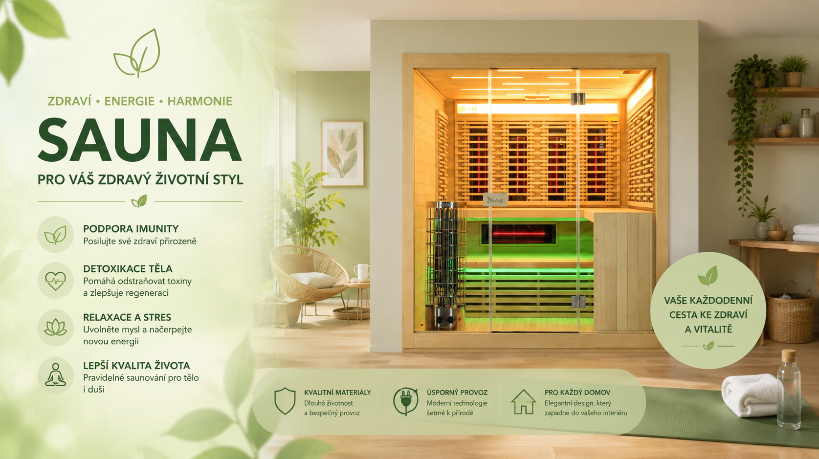 C5 kombi infrasauna